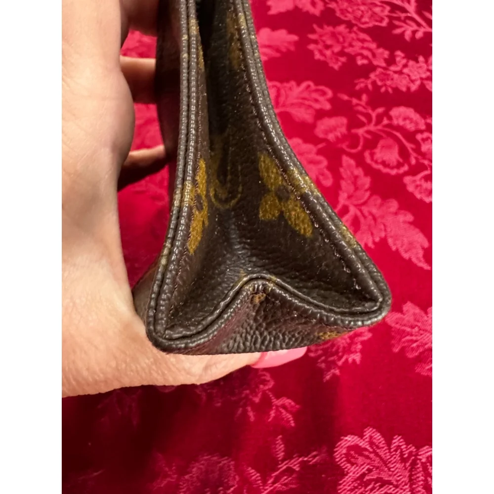 Louis Vuitton Brown Monogram Small Zip Pouch - Picture 8 of 10